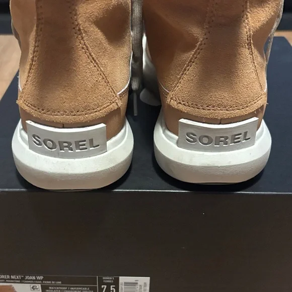 Sorel Brown and Gray Lace-Up Boots - Picture 3 of 8